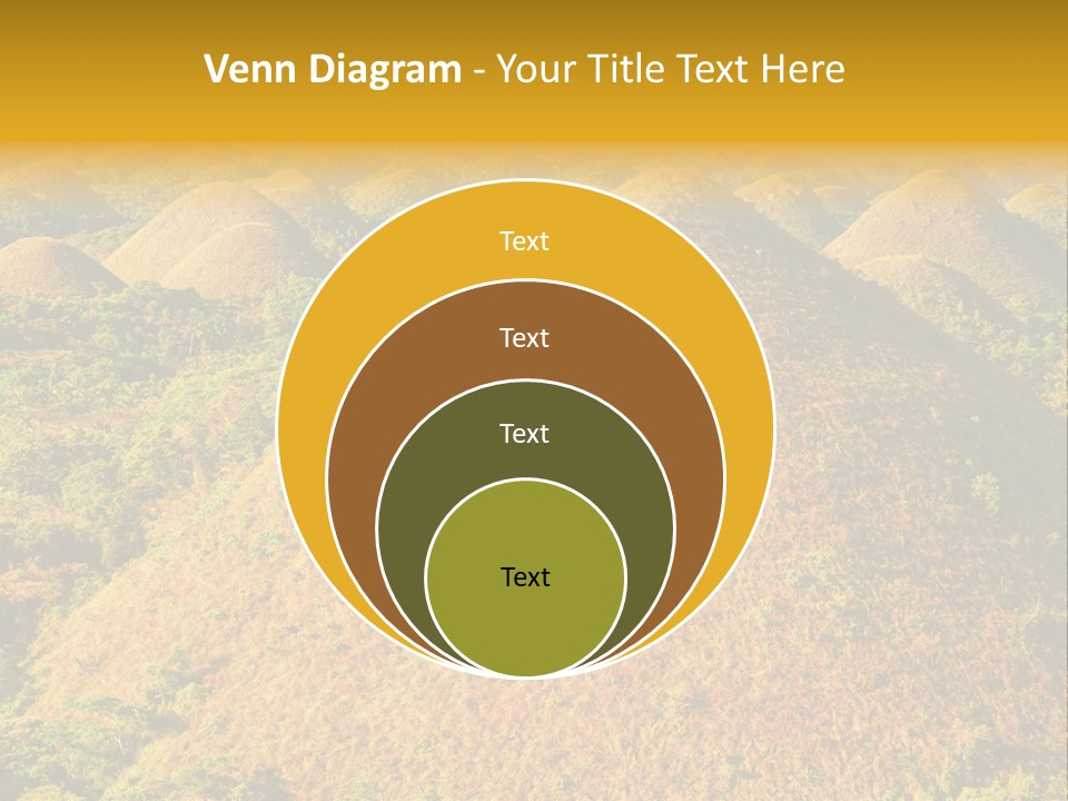 Peaceful Outdoor Tourist PowerPoint Template