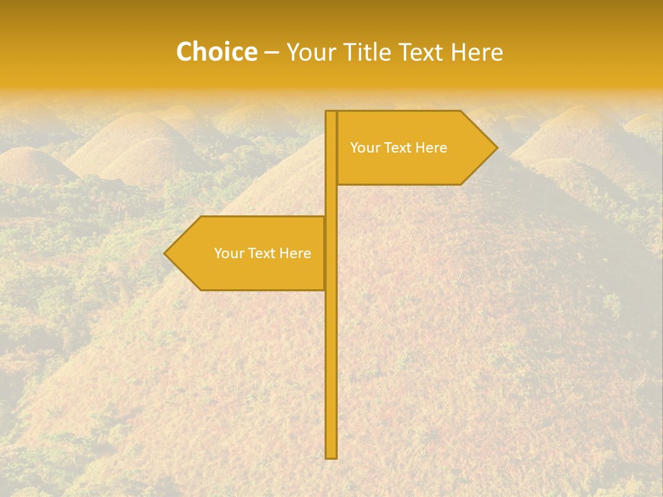 Peaceful Outdoor Tourist PowerPoint Template