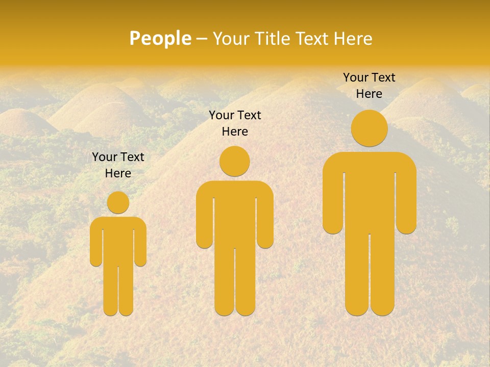 Peaceful Outdoor Tourist PowerPoint Template