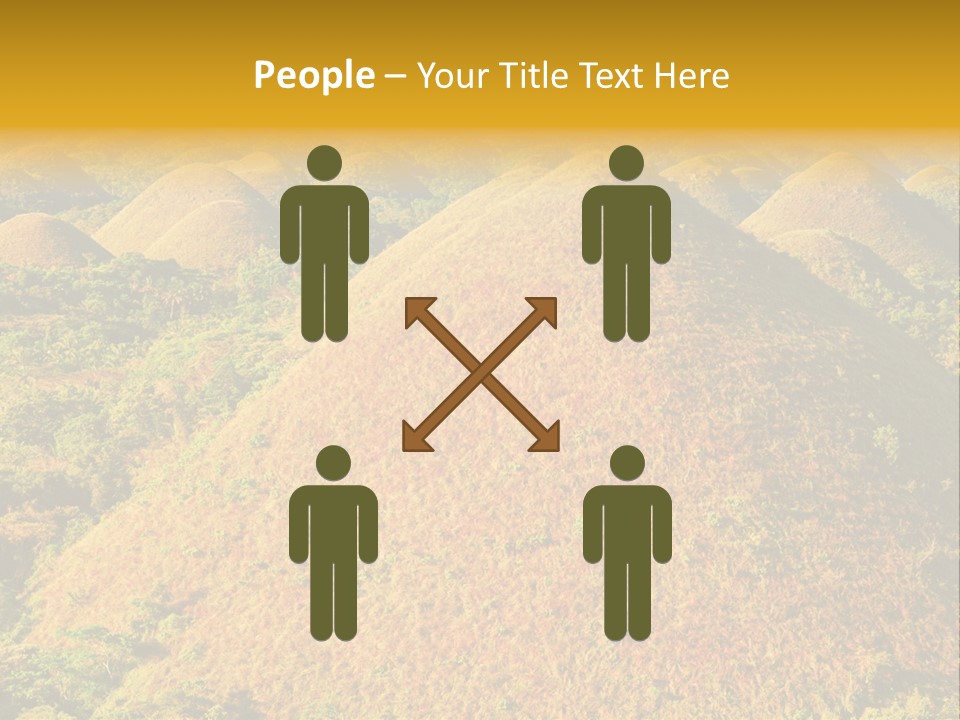 Peaceful Outdoor Tourist PowerPoint Template