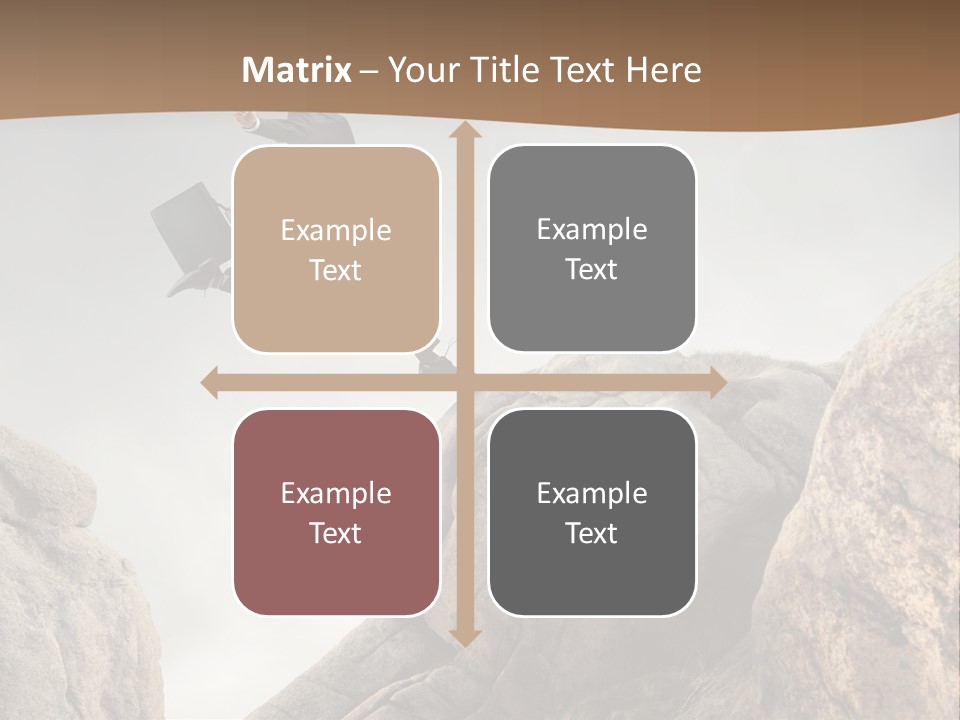 Career Stone Young PowerPoint Template