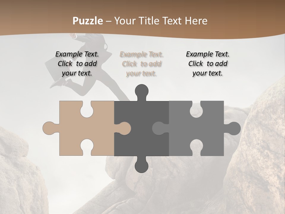 Career Stone Young PowerPoint Template