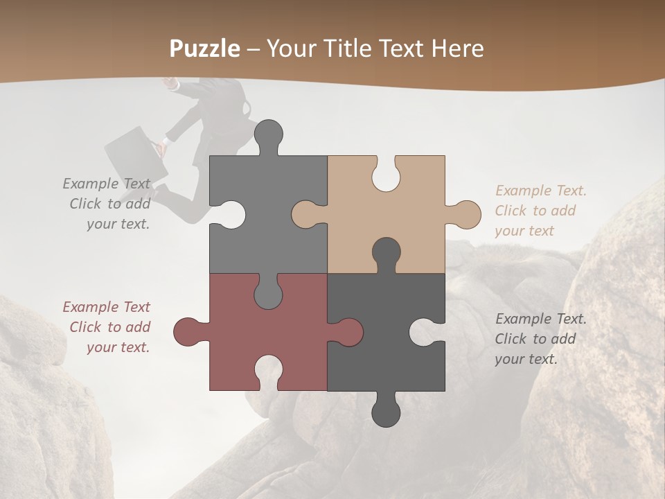 Career Stone Young PowerPoint Template