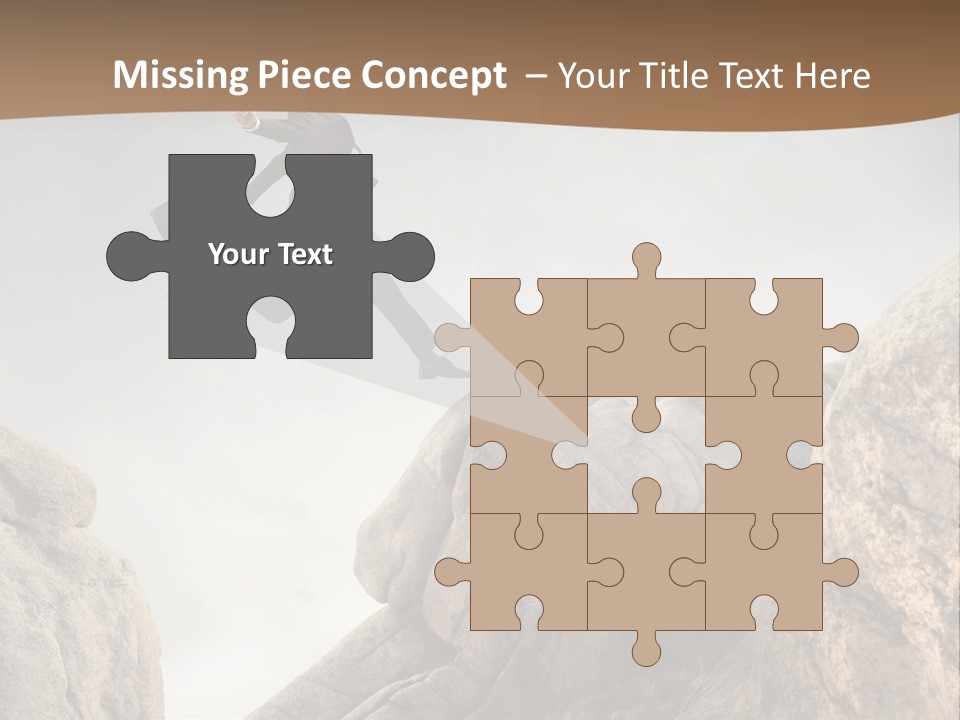 Career Stone Young PowerPoint Template