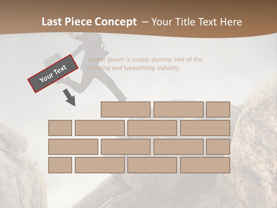 Career Stone Young PowerPoint Template
