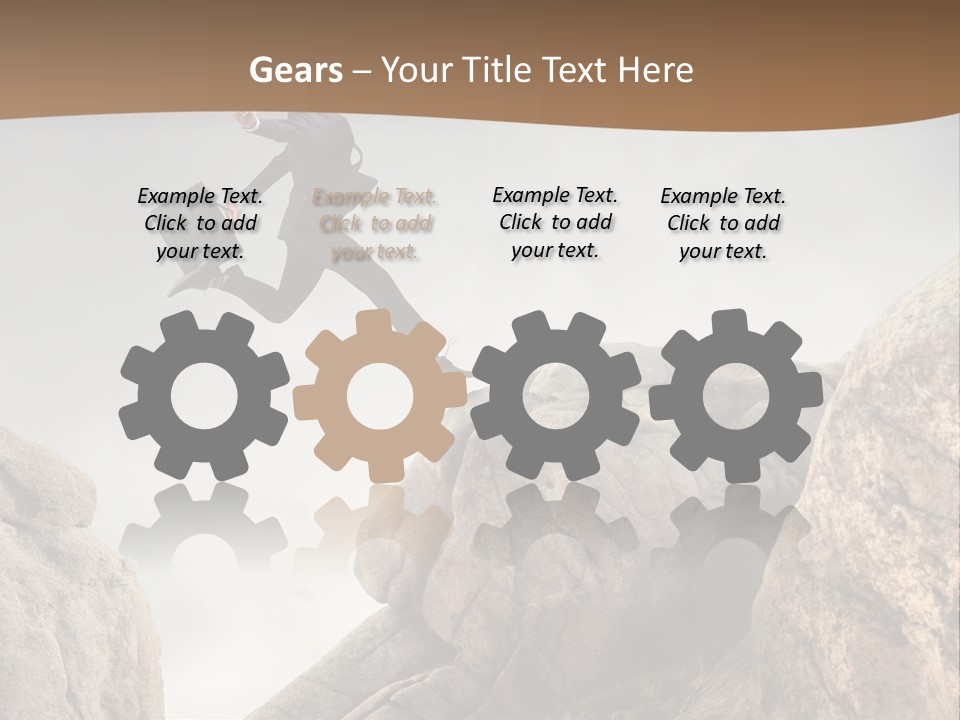 Career Stone Young PowerPoint Template