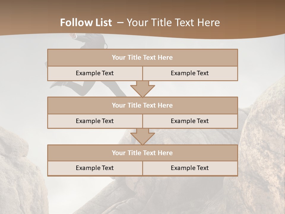 Career Stone Young PowerPoint Template