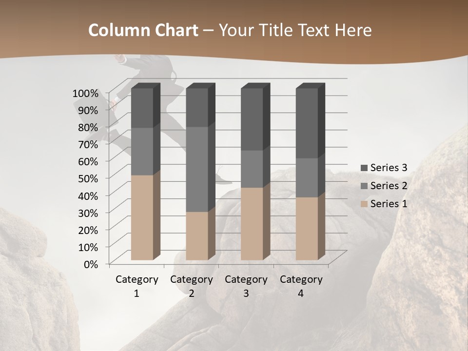 Career Stone Young PowerPoint Template