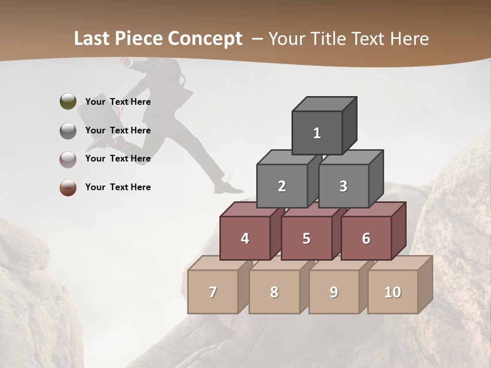 Career Stone Young PowerPoint Template