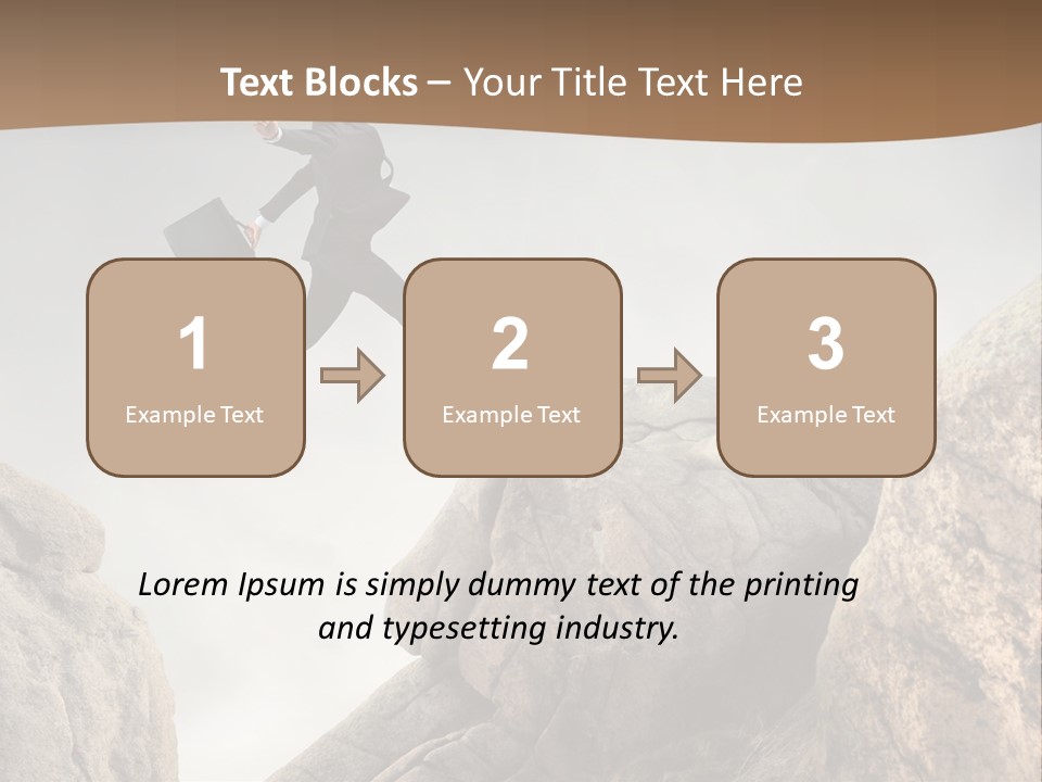 Career Stone Young PowerPoint Template