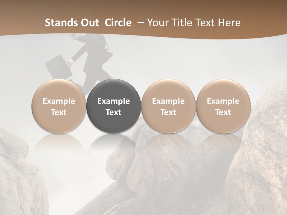 Career Stone Young PowerPoint Template