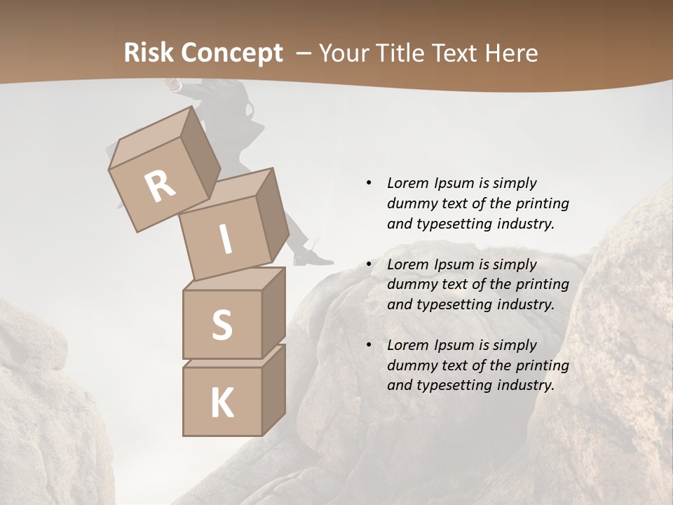 Career Stone Young PowerPoint Template