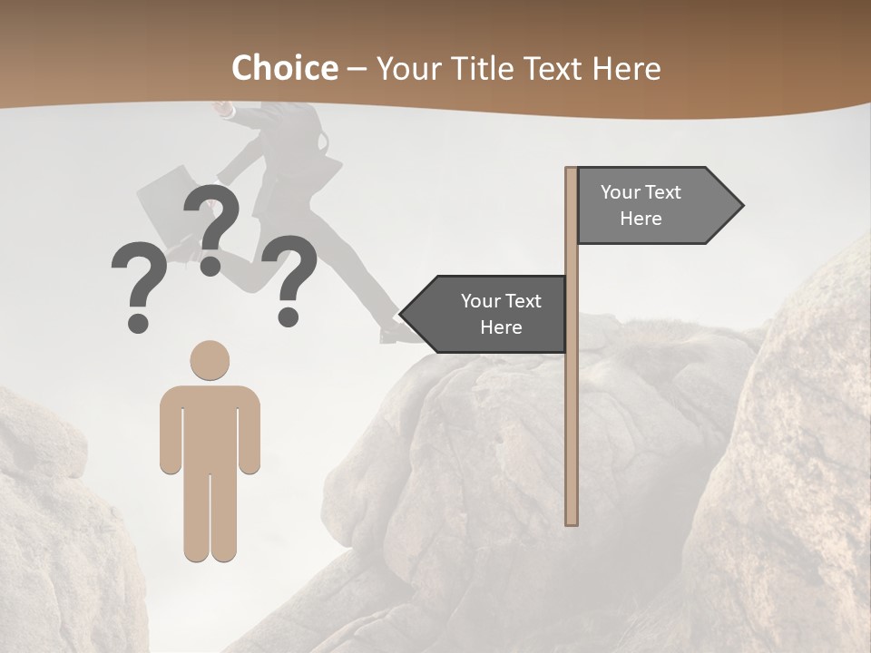 Career Stone Young PowerPoint Template