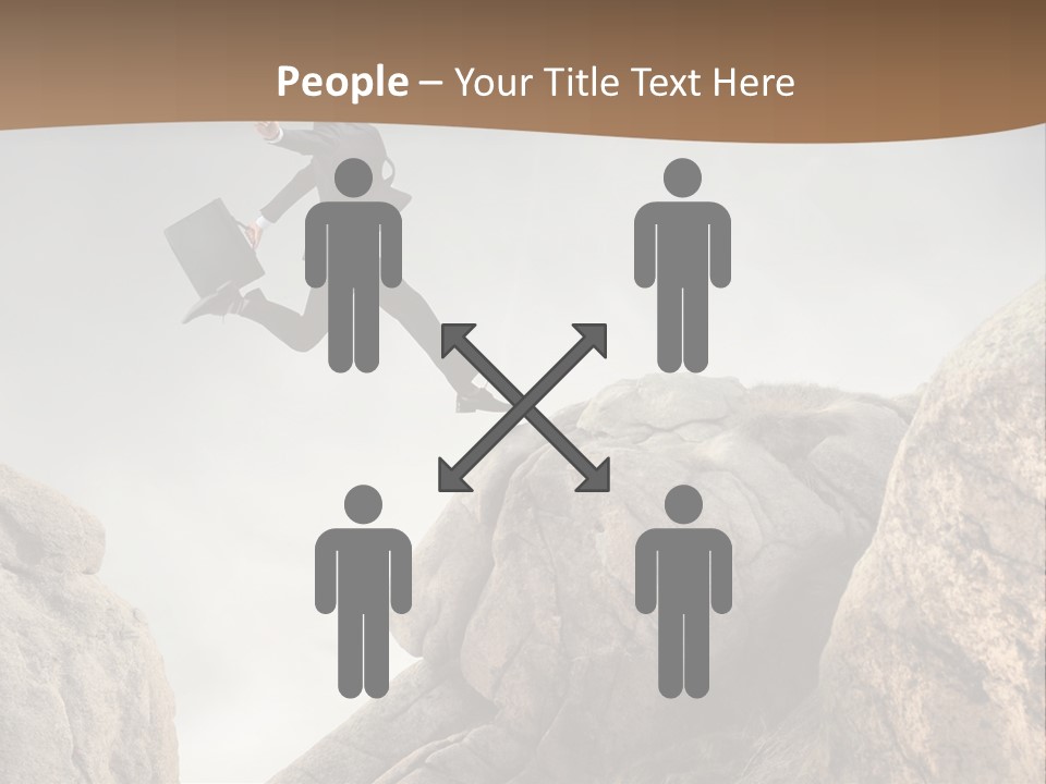 Career Stone Young PowerPoint Template