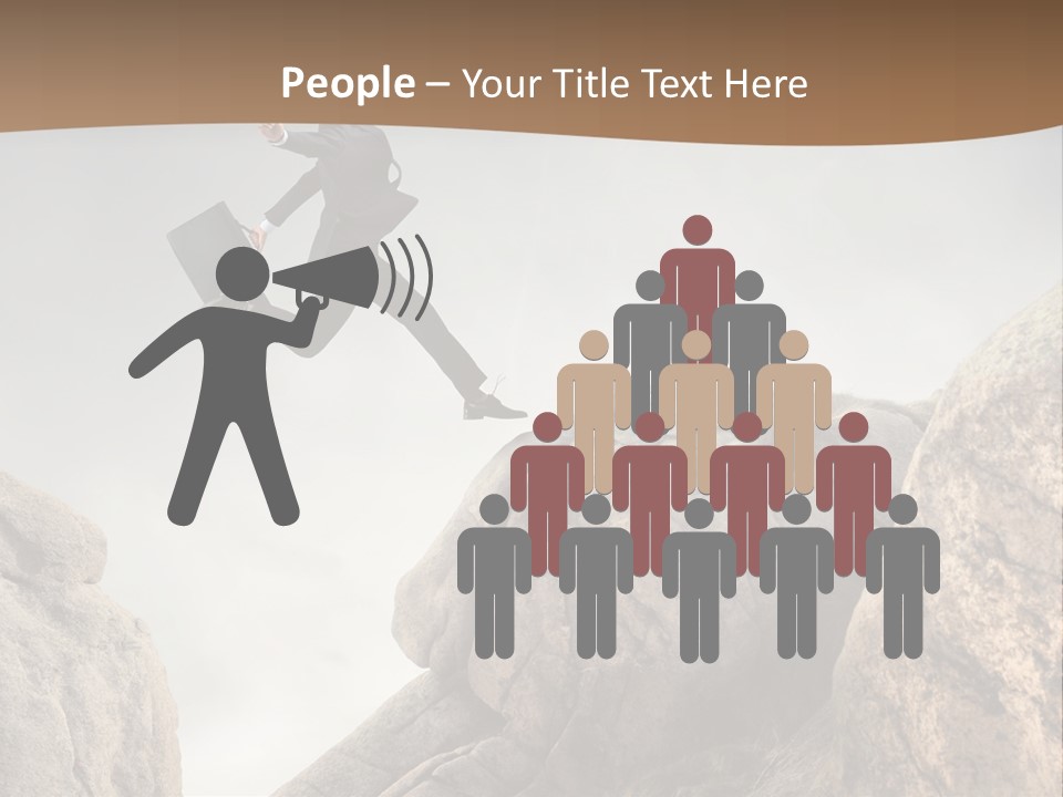 Career Stone Young PowerPoint Template