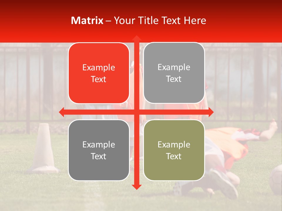 Orange Train Sock PowerPoint Template