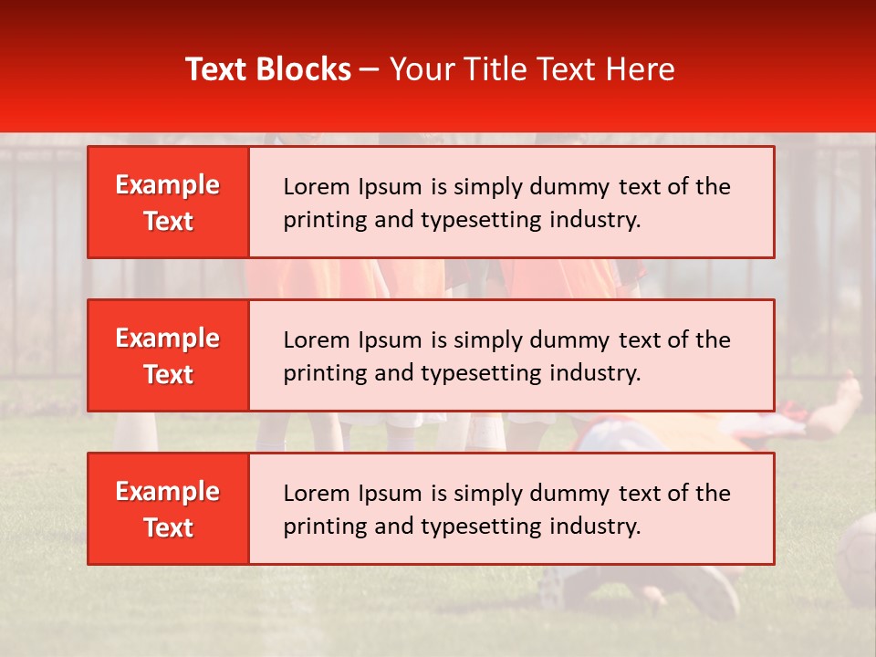 Orange Train Sock PowerPoint Template