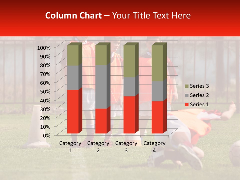 Orange Train Sock PowerPoint Template