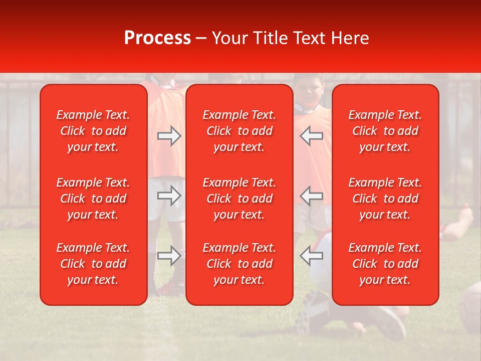 Orange Train Sock PowerPoint Template