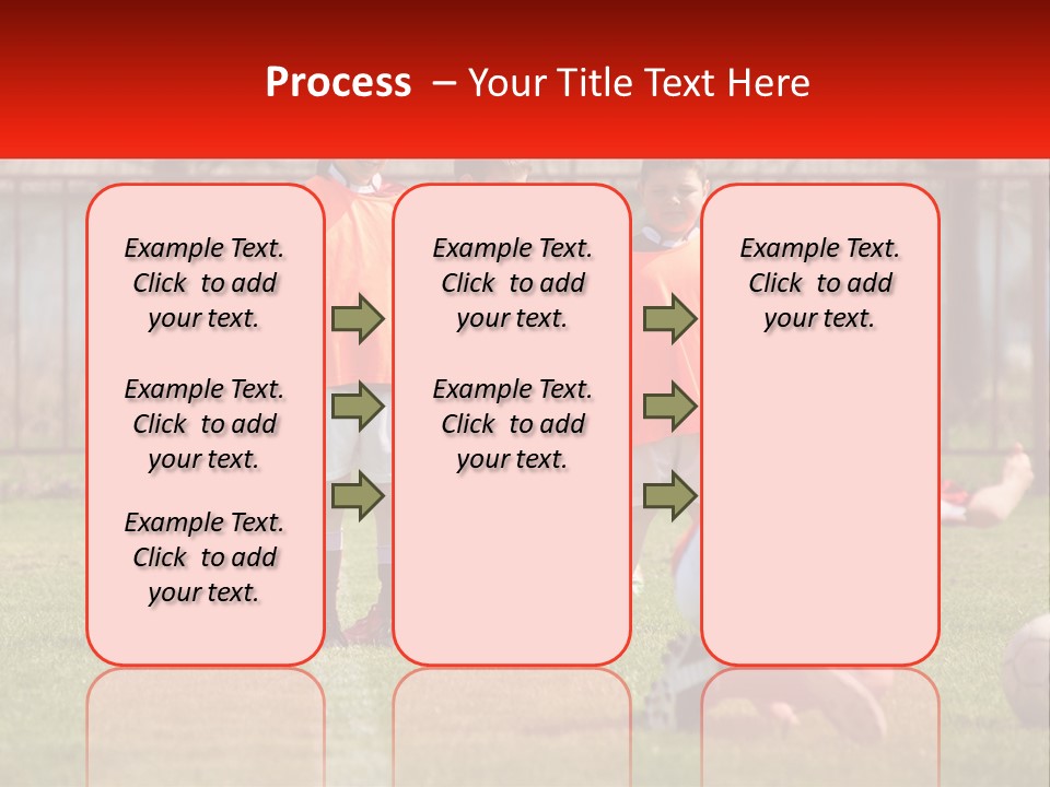 Orange Train Sock PowerPoint Template