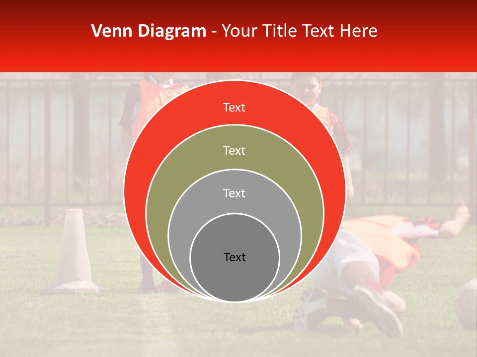 Orange Train Sock PowerPoint Template