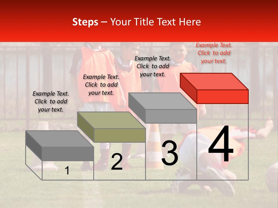 Orange Train Sock PowerPoint Template
