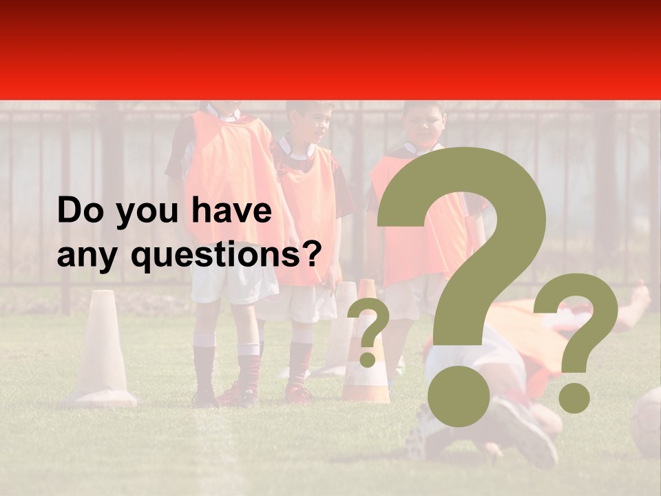 Orange Train Sock PowerPoint Template