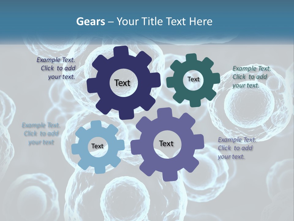 Organism Bacterium Mitosis PowerPoint Template