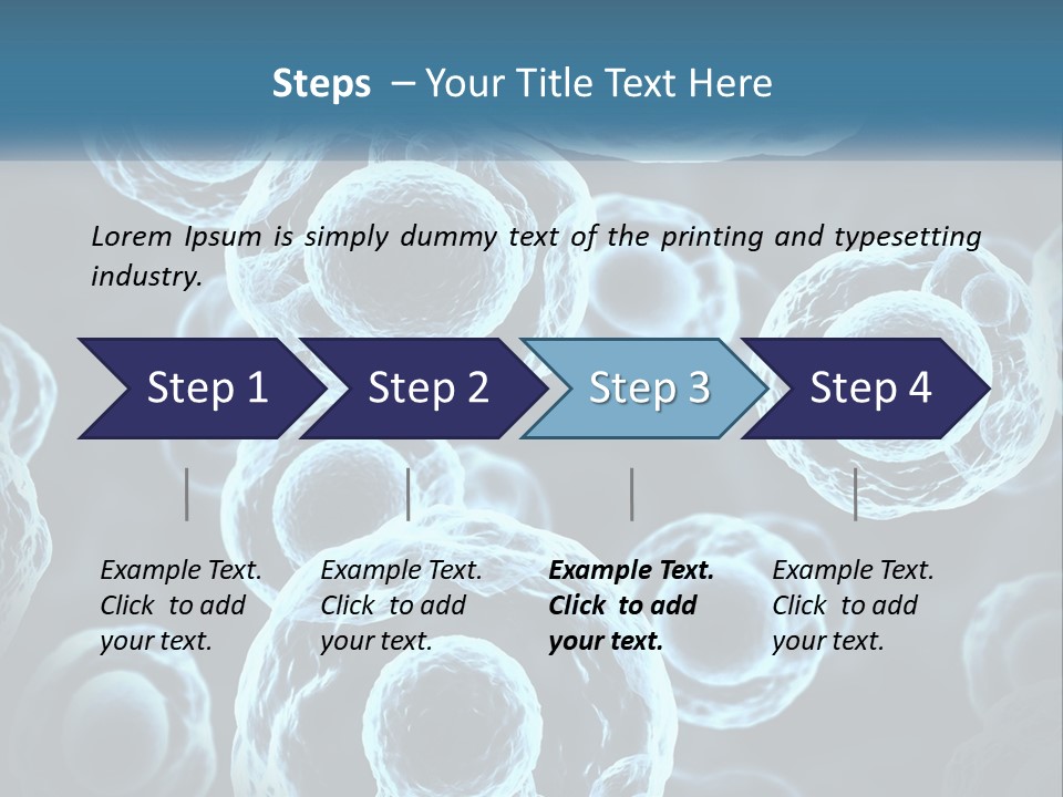 Organism Bacterium Mitosis PowerPoint Template