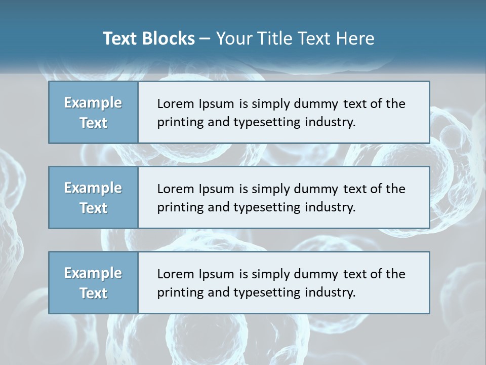 Organism Bacterium Mitosis PowerPoint Template