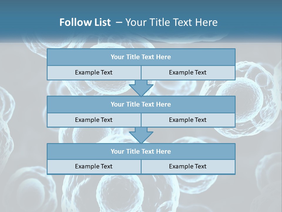 Organism Bacterium Mitosis PowerPoint Template