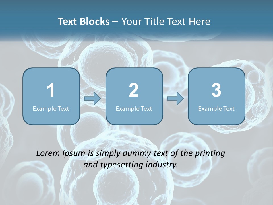 Organism Bacterium Mitosis PowerPoint Template
