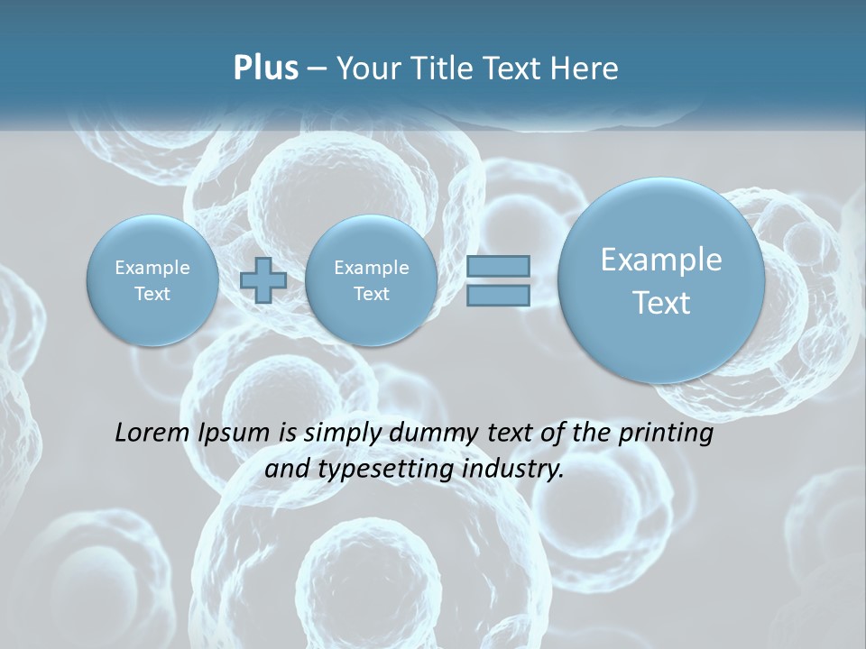 Organism Bacterium Mitosis PowerPoint Template