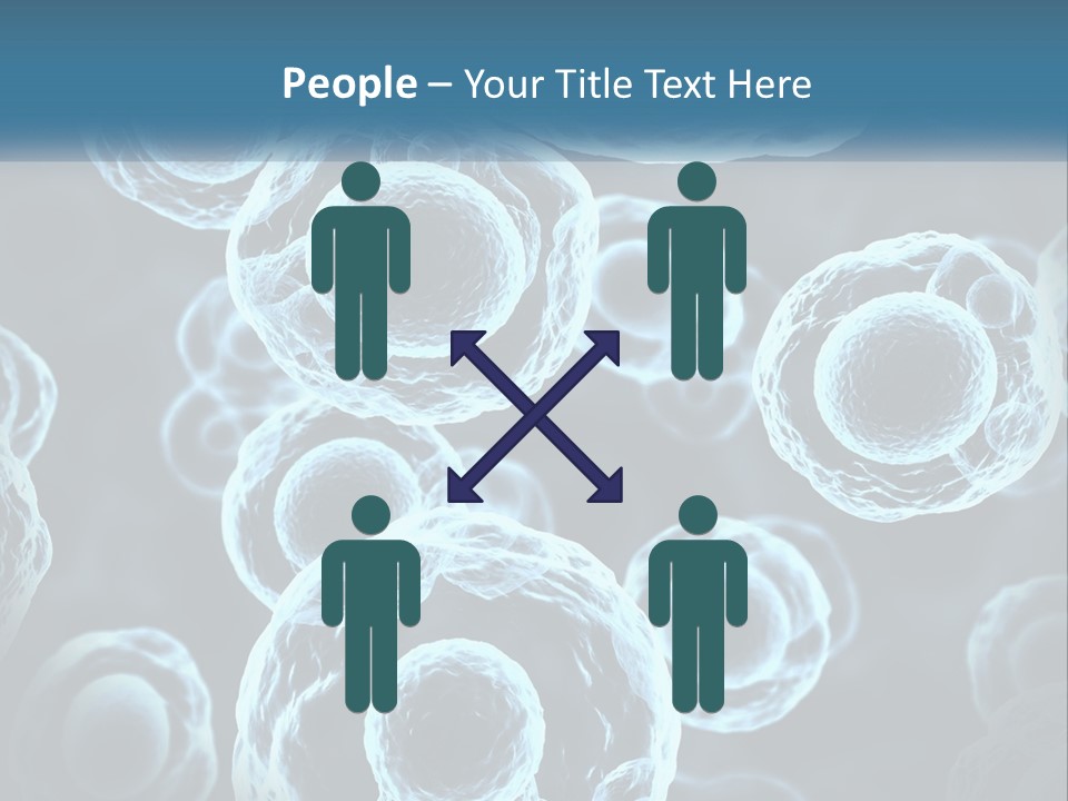 Organism Bacterium Mitosis PowerPoint Template