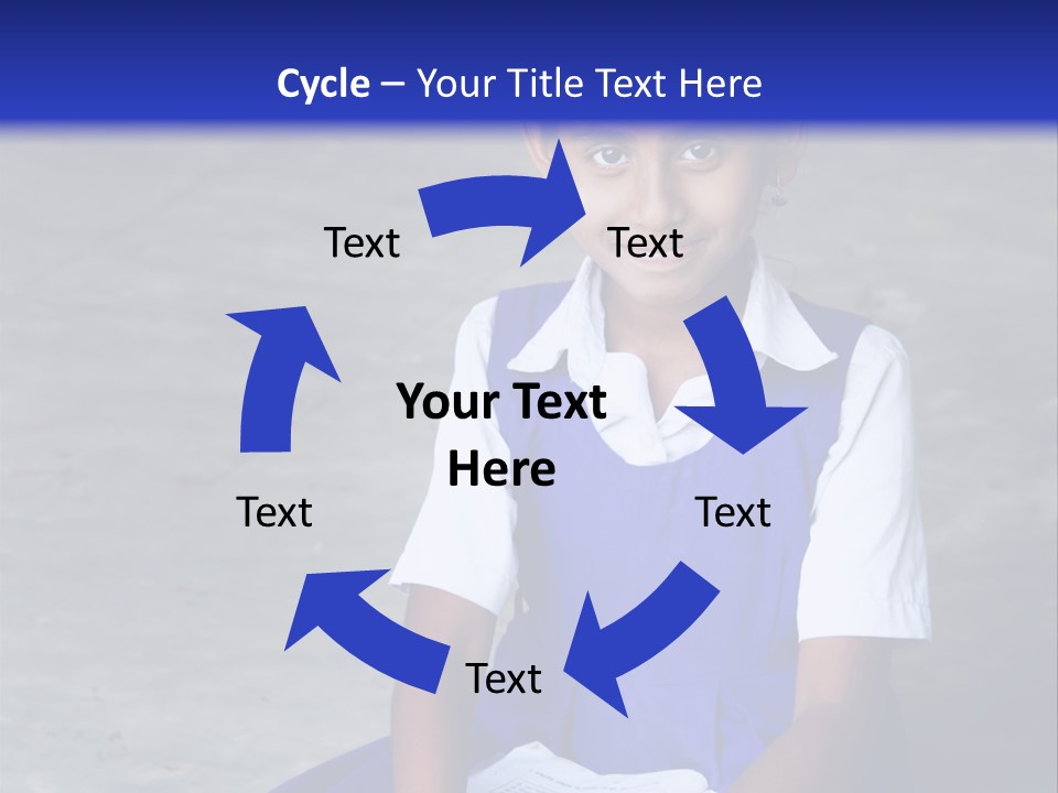 Sweet Girl Class PowerPoint Template