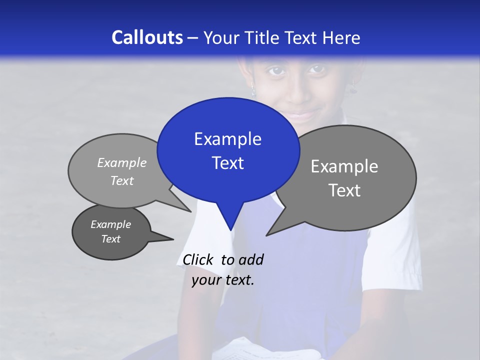 Sweet Girl Class PowerPoint Template