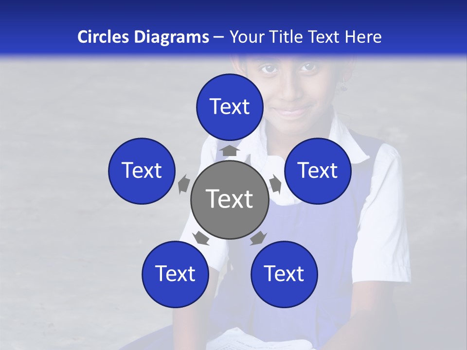 Sweet Girl Class PowerPoint Template