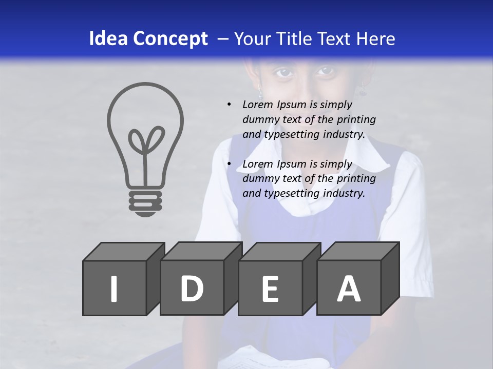 Sweet Girl Class PowerPoint Template