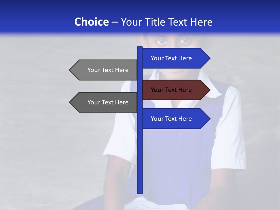 Sweet Girl Class PowerPoint Template