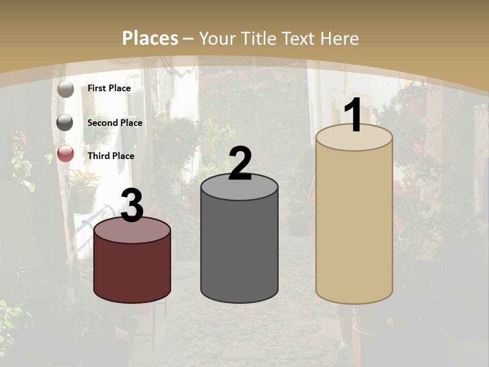 Wall Cottage Home PowerPoint Template