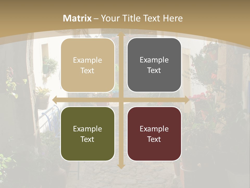 Wall Cottage Home PowerPoint Template