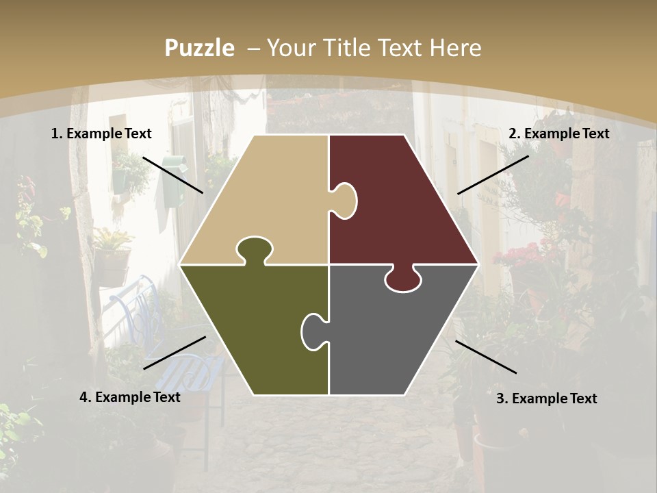 Wall Cottage Home PowerPoint Template