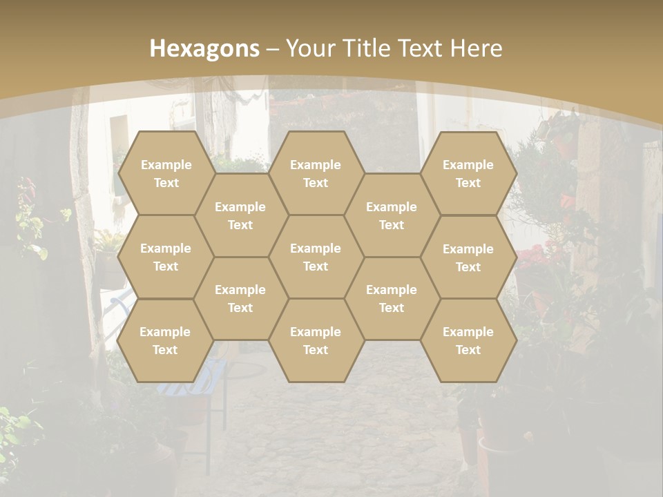 Wall Cottage Home PowerPoint Template