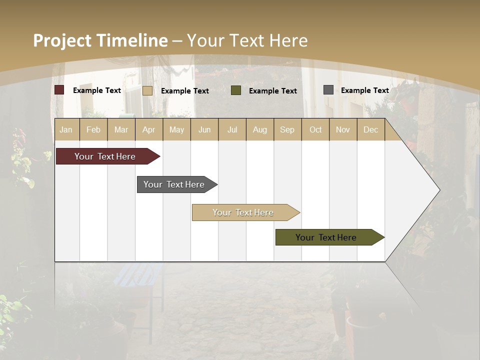 Wall Cottage Home PowerPoint Template