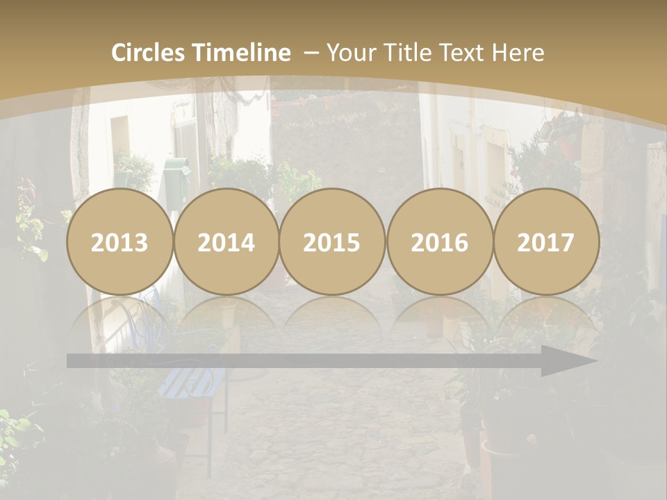 Wall Cottage Home PowerPoint Template