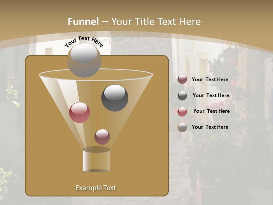 Wall Cottage Home PowerPoint Template