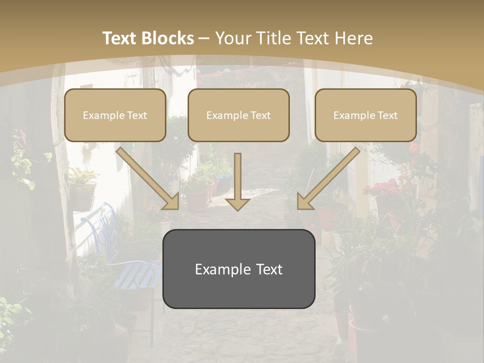 Wall Cottage Home PowerPoint Template