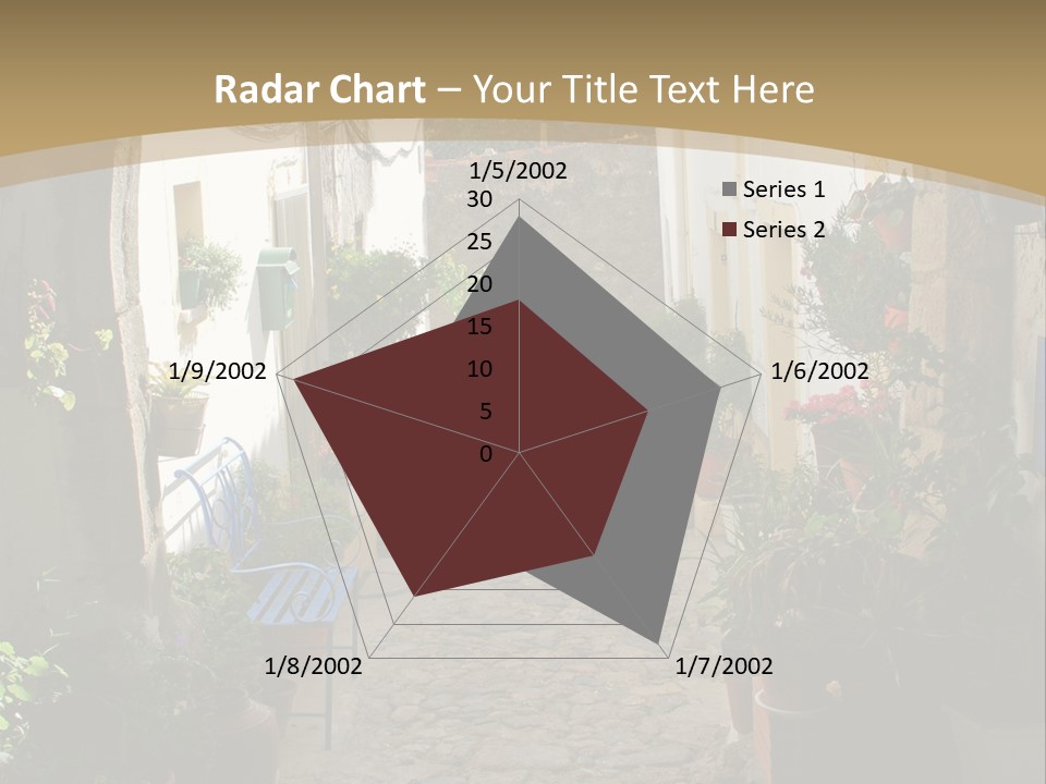 Wall Cottage Home PowerPoint Template
