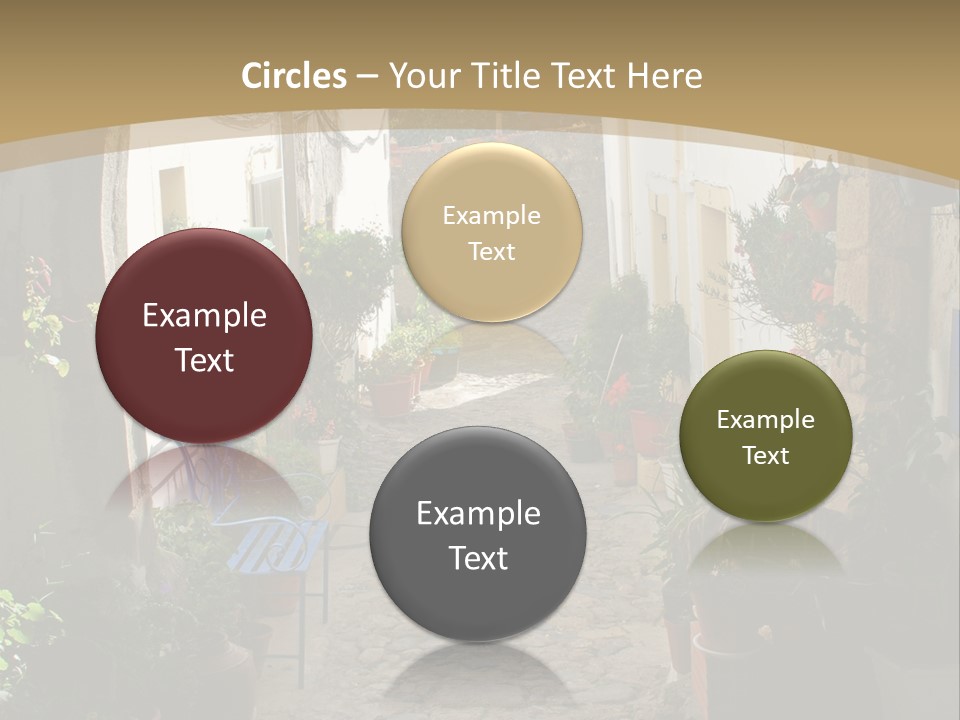 Wall Cottage Home PowerPoint Template