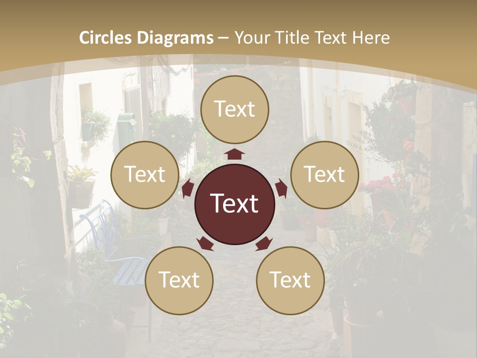 Wall Cottage Home PowerPoint Template